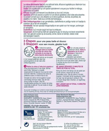 VEET Cr me D colorante Visage et Corps - 2 flacons de 75 ml - Lot de 4 - Buy Online on GoSupps.com