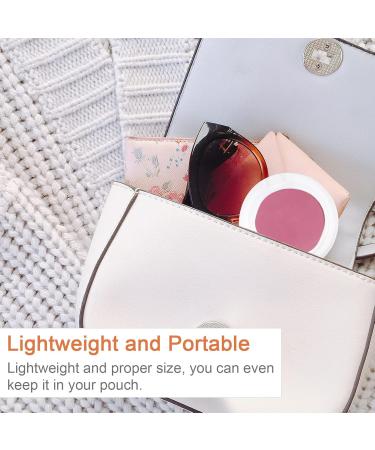 FOMIYES Plates 8pcs Empty Makeup Eyeshadow Box Round Eyeshadow Containers Case Refillable Travel Loose Powder Storage Box with Clear Window Lid for Women Girls White White 4x3.8cm - Buy Online on GoSupps.com