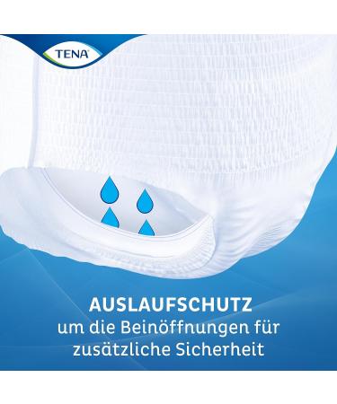 Tena Pants Plus - Unisex Disposable Incontinence Briefs for Men & Women - Breathable & Comfortable - Size L (56 Pieces) - Buy Online on GoSupps.com