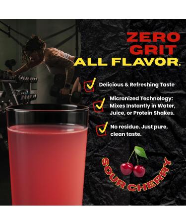 TORO BOOM Micronized Creatine Monohydrate Powder - Pure Filler-Free Muscle Growth & Max Strength Supplement - Made in USA - 30 Servings. (Cherry) - Buy Online on GoSupps.com