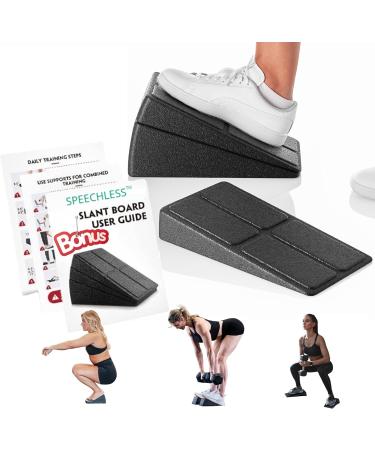 Foot Stretcher for Physical Home Therapy 3 Pcs Stretch Equipment for Squat Ankle Incline Foam Boards Wedge Calve Raise Blocks Squat Wedge Block Adjustable Slant Board for Calf Stretching