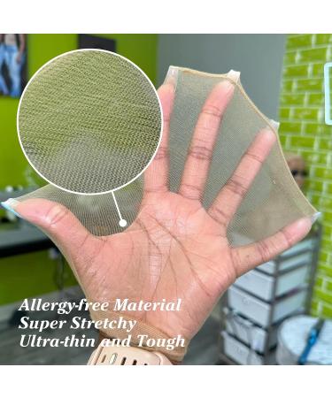 BEEOS SKINLIKE Real HD Wig Cap - 24 Pack Ultra-thin, Breathable and Invisible Lace Front Wig Caps for Women - Nude Wholesale - Buy Online on GoSupps.com