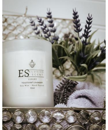 Toussaint Lavender Luxury Candle 10oz | Scented Aromatherapy Candle | 100% Soy Wax | Home D cor & Fragrance | Ideal Housewarming Gift - Buy Online on GoSupps.com