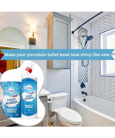 Buy Temis Thick Bleach Liquid - 135 fl oz | Powerful Toilet Bowl & Bathroom Cleaner - Fast International Shipping - Buy Online on GoSupps.com