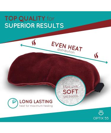 Plush Eye Mask | Ultra-Soft Moist Heat | Microwave Activated | Reusable - Buy Online on GoSupps.com