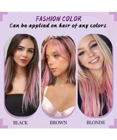 Runature Pink Bonds Extensions - 50cm Real Hair U Tip Keratin Bonding - 25pcs Hot Fusion #Pink - Buy Online on GoSupps.com