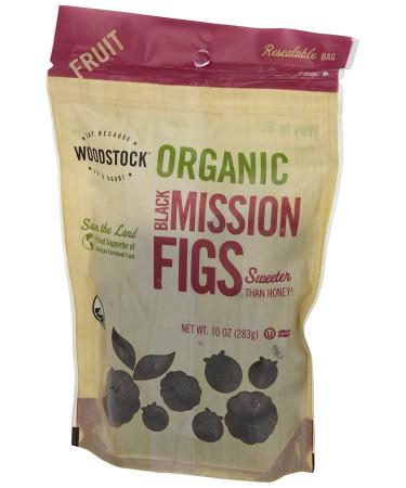 Woodstock Farms Black Mission Dried Figs 10 oz - Premium Quality Figs - Buy Online on GoSupps.com