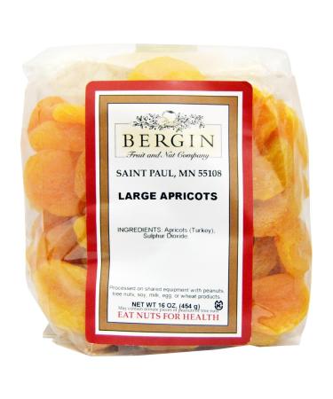Bergin Fruit and Nut Company Large Apricots 16 oz (454 g)