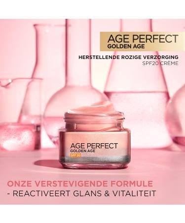 L'Or al Paris Age Perfect Golden Age Rose Soin fortifiant - Peaux Matures - 50ml - Cr me de jour - Buy Online on GoSupps.com