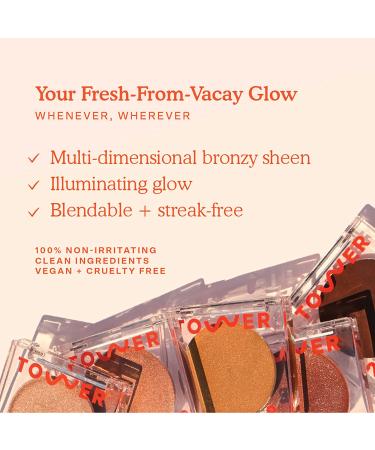 Tower 28 Bronzino Illuminating Cream Bronzer SUN COAST - Light Bronze | Multi-Purpose Cheek & Lip Cream | Silicone-Free & Moisturizing - Buy Online on GoSupps.com