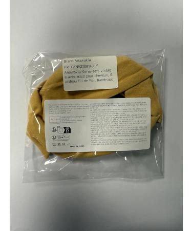 Anawakia Vintage Hair Bow Headband Wire Headband Women Colour Flexible Wire Headbands Hair Accessories (Yellow) - Buy Online on GoSupps.com