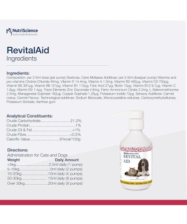 ProDen PlaqueOff Kalmaid - Liquid Food Supplement - 250 Ml - for Dogs and Cats - Soothing Food Supplement - Buy Online on GoSupps.com