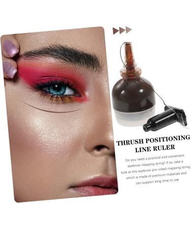 Ipetboom 5pcs String Ink Line Box Ink Line Ruler Eyebrow Drawing Line Meters Mee Brow Mapping Vial Bottled - Buy Online on GoSupps.com