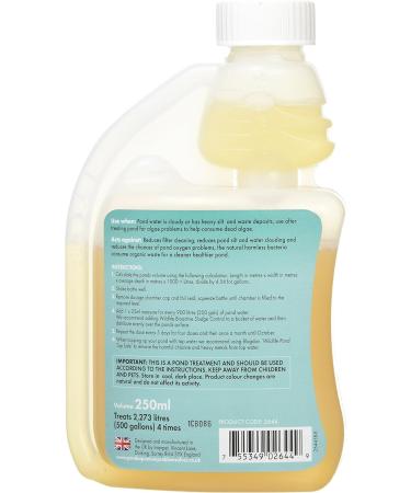 Blagdon Pond Bioactive Sludge Control 250ml - Keeps Wildlife Ponds Clean, Healthy & Clear of Organic Waste - Treats 2,273L of Water - Buy Online on GoSupps.com