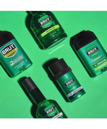 Brut Round Solid Deodorant For Men 2.5 oz (Pack of 3) - Long-Lasting Protection, Value Pack - Buy Online on GoSupps.com