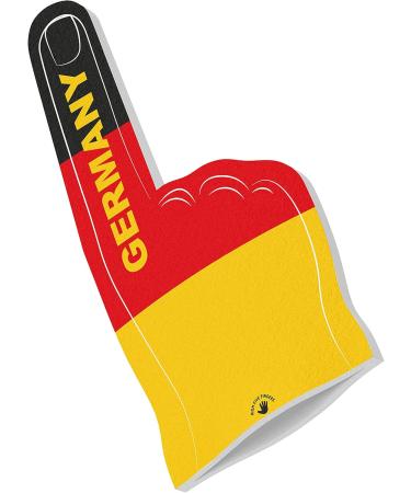 High Five Fingers EM 2024 European Championship Foam Hand | Flag Fan Articles for Games & Events | One Size 44x22x2.5 cm | Germany Shipping - Buy Online on GoSupps.com