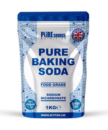 Pure Baking Soda 1KG x 5 5KG VEGAN 100% Sodium Bicarbonate of Soda Food Grade | Baking Soda for Cooking & Drinking & Cleaning | Aluminium Free | BPA Free | Raising Agent - Buy Online on GoSupps.com