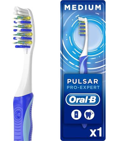 Oral-B Pro-Expert Pulsar Medium 35 Toothbrush - Dental Care Essential - Buy Online on GoSupps.com