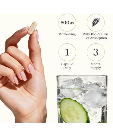 Calcium D-Glucarate 500mg 90 Capsules - Liver Detox & Cleanse, Metabolism, Hormone Balance, Menopause Support | Vegan Certified, Non-GMO, Gluten-Free by SM Nutrition - Buy Online on GoSupps.com