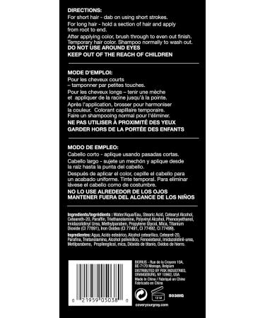 Jet Black Hair Mascara - Cover Gray Instantly - Buy Online on GoSupps.com