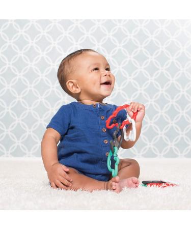 Buy Infantino Teething Ring Animal Parade | 24-Piece BPA-Free Play Set | Safe & Colorful Teething Toys for Babies - Buy Online on GoSupps.com