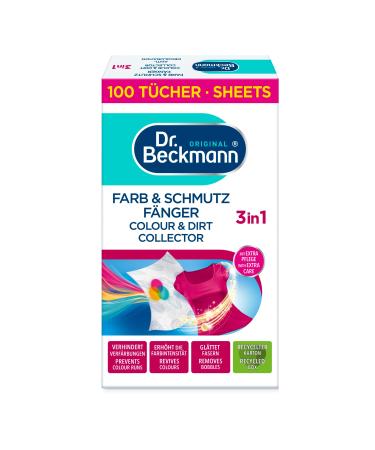 Dr.Beckmann color & dirt trap Advanced |Long -lasting color protection |With microfiber and color fishing molecules for color brilliance |100 towels / - Buy Online on GoSupps.com
