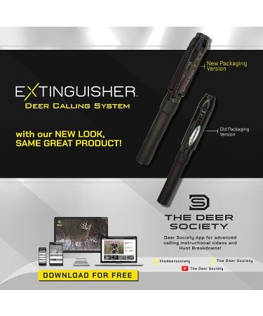 Illusion Systems Extinguisher Deer Call Black - Premium Hunting Gear - Buy Online on GoSupps.com