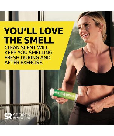 GoSupps.com - Sports Research Sweet Sweat Stick Workout Enhancer 6.4 oz. (182g) - Buy Online on GoSupps.com
