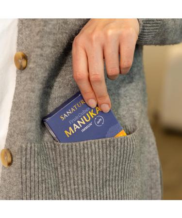  Sanatura SANATURA - Fruit Cubes Manuka Immun | Food Supplement with Manuka Honey and Vitamin C for Immune System Support Tasty Fruity Cubes made from dates and almonds - Buy Online on GoSupps.com