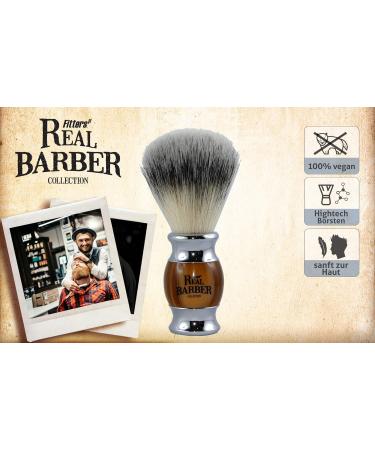 Vegan Shaving Brush | Fitters Real Barber Collection | High-Tech Synthetic Hair - Buy Online on GoSupps.com