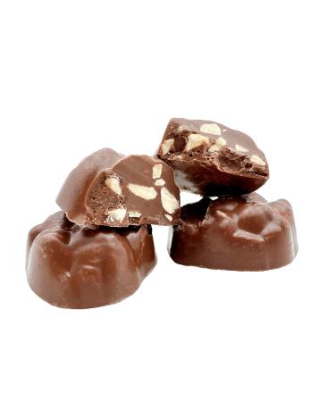 Funtasty Pure Milk Chocolate Almond Clusters, Bulk Candy, 15 Ounce Bag