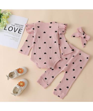 Baby Girl White Lace Romper Top + Jeans Shorts Set 0-3 Months Pink | 3-24 Months Clothing Outfits - Buy Online on GoSupps.com