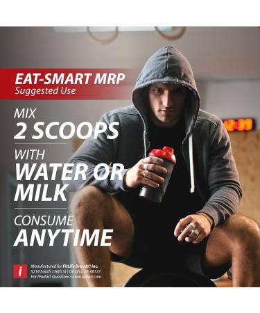 iSatori Eat Smart MRP High Protein Meal Replacement Shake with Whey Protein Powder Probiotics Powder Casein Protein MCT Oil Egg Albumen Vitamins & Minerals Keto Vanilla Flavor 20 Servings - Buy Online on GoSupps.com