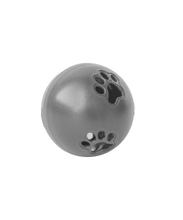 Protection spirit cat snack ball 6cm - Made in Germany - free of pollutants - Cat Activity snackball treat ball for cats feed toys feeding ball snack dispenser treat dispenser gray