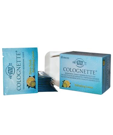 Muelhens 4711 Colognette Eau de Cologne Perfumed Tissue for Women and Men 10 Count
