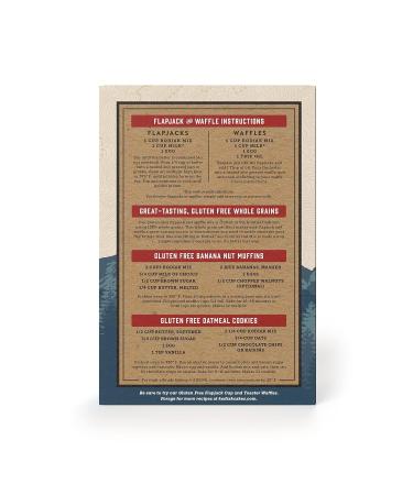 Kodiak Gluten-Free Flapjack Pancake & Waffle Mix - Frontier Oat, High Protein, 100% Whole Grains | 1 Pack - Buy Online on GoSupps.com
