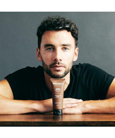 Brickell Men's Clarifying Gel Face Wash for Men Natural and Organic Rich Foaming Daily Facial Cleanser Formulated With Geranium - 3.38 Oz - Buy Online on GoSupps.com