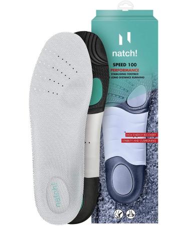 Natch! Speed 100 - 10.5-Inch Anatomically Shaped Light Footbed 45 | Premium Comfort for Active Lifestyle | International Shipping Available - Buy Online on GoSupps.com