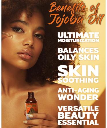 Aztec Secret 100% Pure Jojoba Oil 2 OZ - Deep Hair & Skin Moisturizer - Cold-Pressed and Unfiltered 2 Fl Oz (Pack of 1) - Buy Online on GoSupps.com