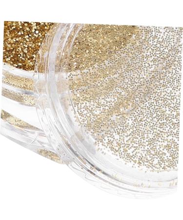 Outanaya Glitter Eyeshadow 2pcs Loose Eyeshadow Glitter Eye Shadow Loose Pigment Eyeshadow Sequins Highlighter 1 count (Pack of 1) Golden - Buy Online on GoSupps.com