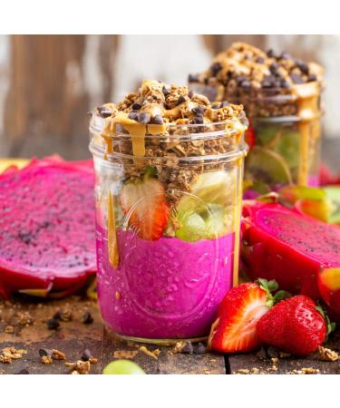 Pitaya Foods Natural Dragon Fruit Cubes - Pre-Packaged Frozen Fruit with Fiber, Magnesium, Iron & Vitamin C - 100% Fruit, Non-GMO, No Added Sugar or Preservatives - 12 oz 8-Pack - Buy Online on GoSupps.com