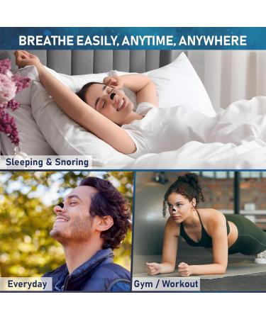 Breathen Sleep Solutions Anti-Snoring Nasal Strips - 45ct | Reduce Snoring & Nasal Congestion | Hypoallergenic for Better Sleep & Wellbeing - International Shipping Available - Buy Online on GoSupps.com