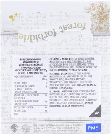 PME Harry Potter Hufflepuff 60g Streusel Mix - Magical Baking for Fans Worldwide - Buy Online on GoSupps.com