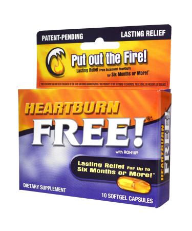 Enzymatic Therapy - Heartburn Free 1000 mg 10 gels (Pack of 2)