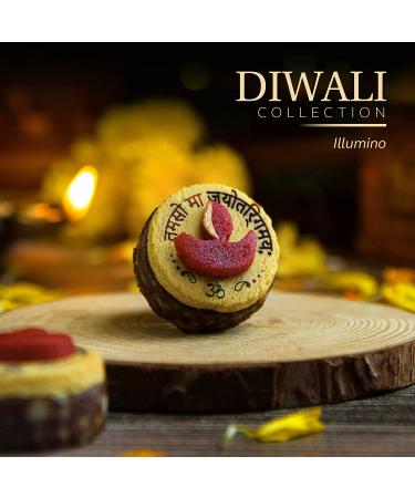 Laumiere Gourmet Fruits - Diwali Collection Rectangle - 1.1 Lbs - Indian Mithai Box - Fruits and Nuts Sweets - No Added Sugar - All Natural Ingredients - Diwali Gift Hamper - Indian Mithai Sweet Large (Pack of 1) - Buy Online on GoSupps.com