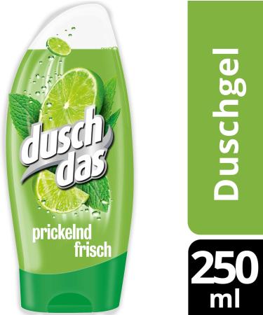  Duschdas Duschdas Fresh and Sparkling Shower Gel for Women with a Fresh Natural Scent Dermatologically Tested (6 x 250ml) Mint Fresh - Buy Online on GoSupps.com