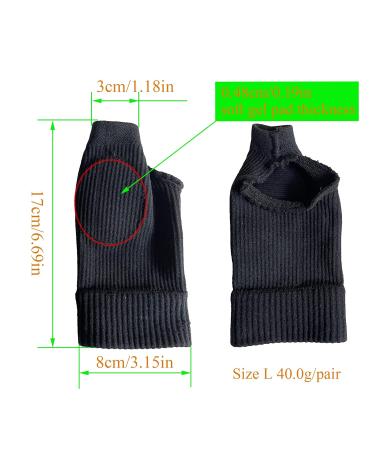 Thumb Arthritis Wrist Brace & Compression Gloves for Carpal Tunnel Relief | Supportive Fingerless Gloves for Women - Buy Online on GoSupps.com