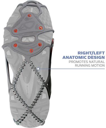Snow and Ice Running Traction Cleats - Size Medium (W 10.5-12.5/M 9-11) | 1 Pair - Buy Online on GoSupps.com