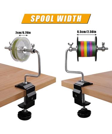 AGOOL Portable Fishing Line Winder Spooler - Adjustable Spinning Reel Spooling Station for Home, Boats - Multifunctional Stable Spooler Machine - Buy Online on GoSupps.com