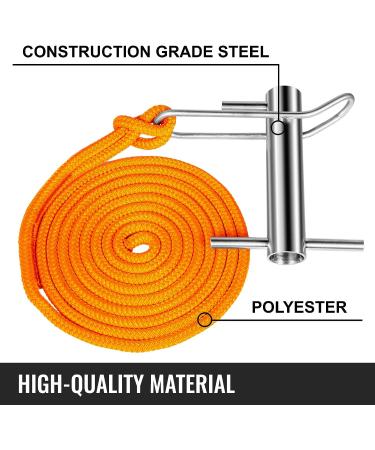 Happybuy 14ft Whoopee Sling with Stainless Steel Port A Wrap - 4409LBS Weight Capacity - Buy Online on GoSupps.com